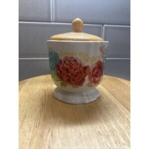 Pioneer Woman Blossom Jubilee “Spoon Full Of Sugar “ Sugar Bowl